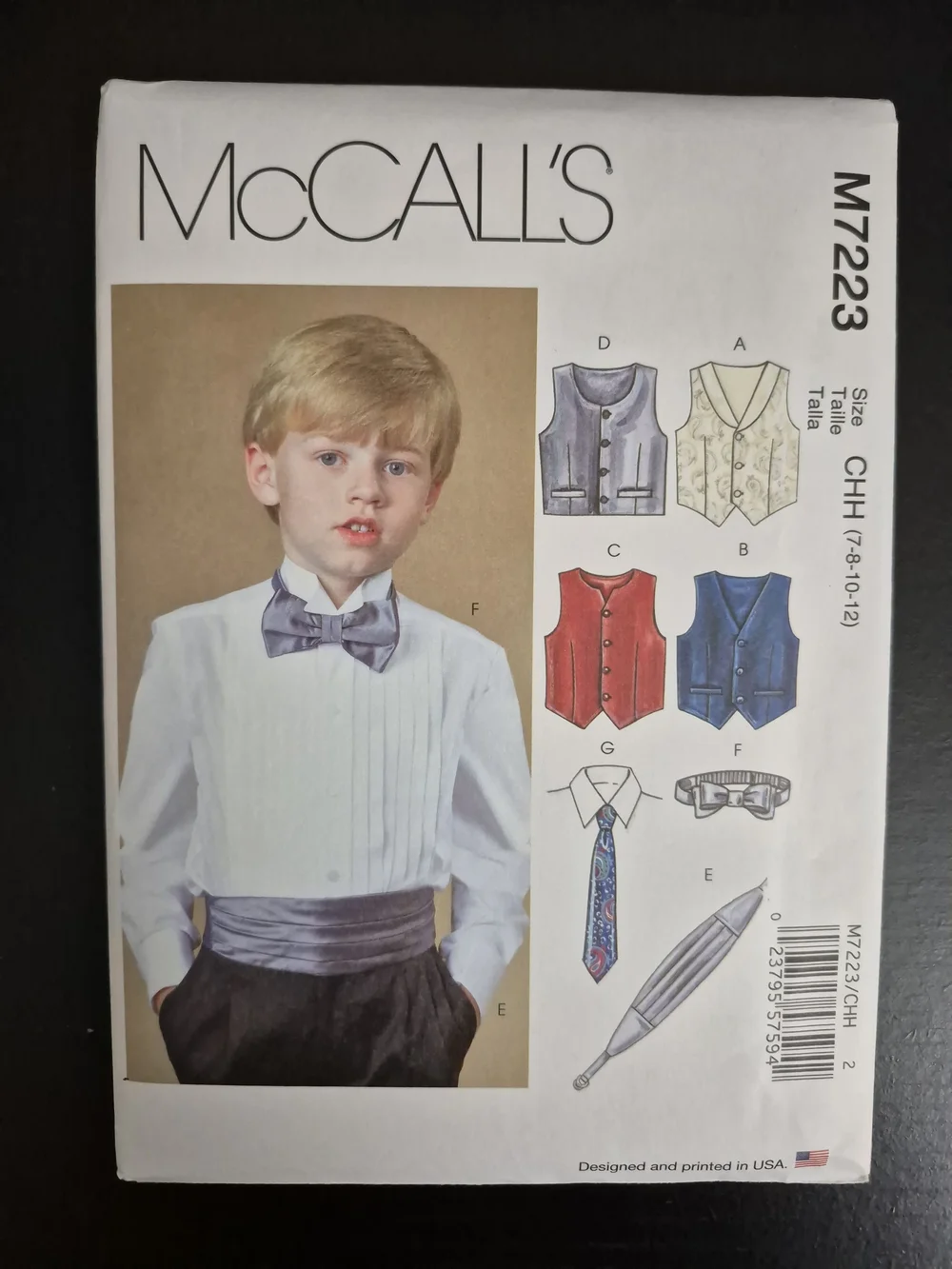 McCall's Pattern M7223 *UNCUT*